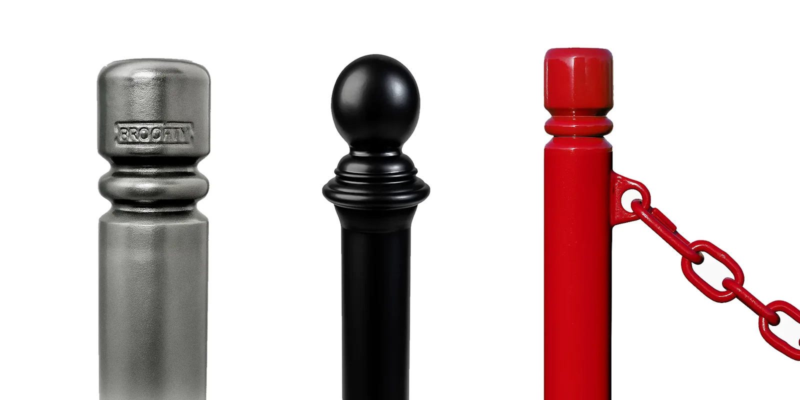 Słupki stalowe i żeliwne