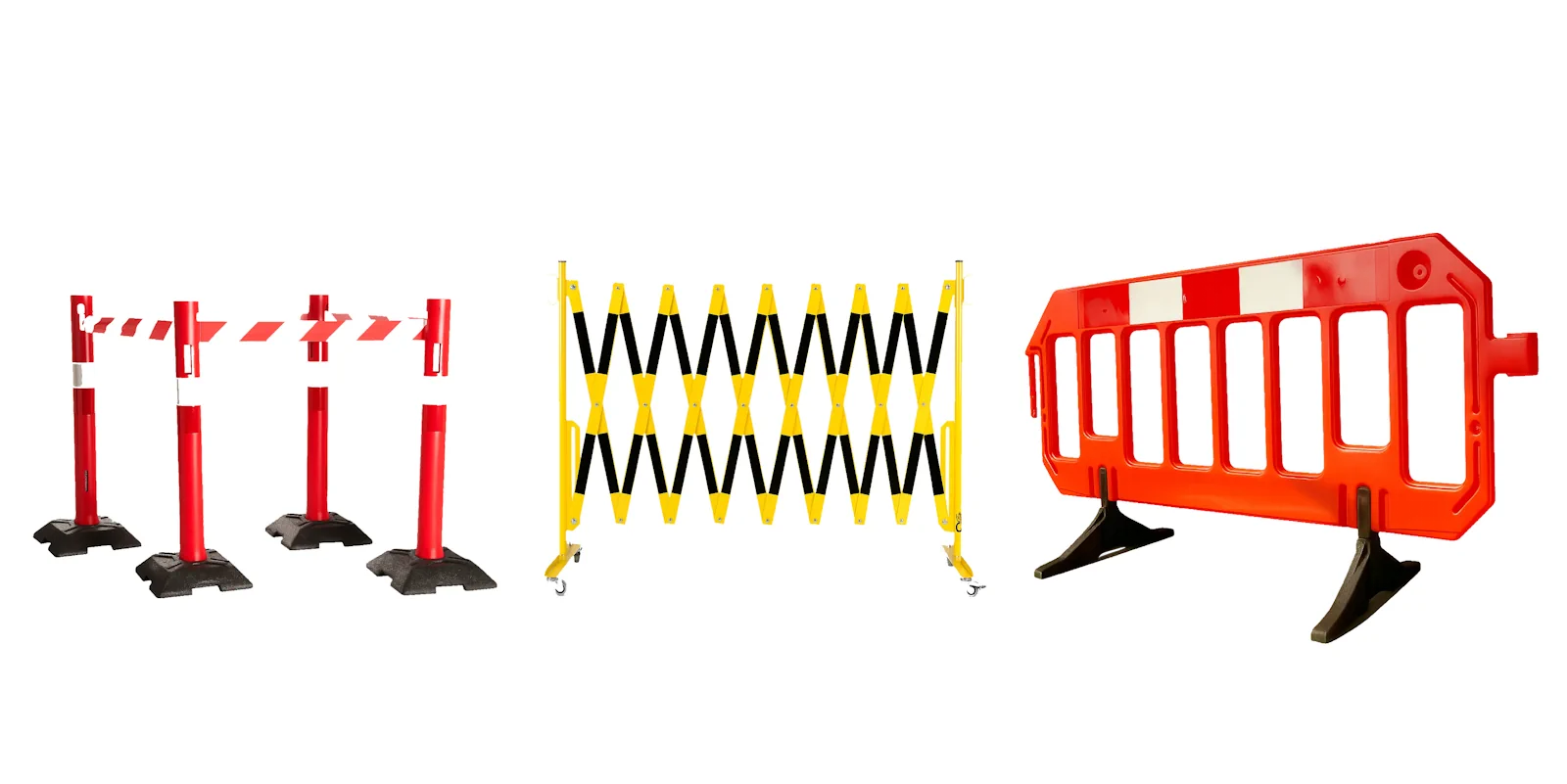 Barierki przestawne, zapory nożycowe