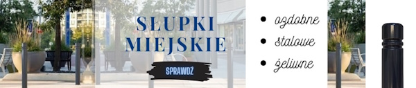 słupki ozdobne