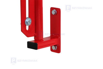 Zapora nożycowa z mocowaniem do ściany