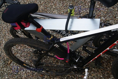 Stojak rowerowy Klepsydra - 2 miejsca