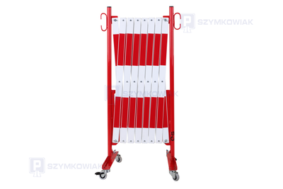 Zapora nożycowa na kółkach