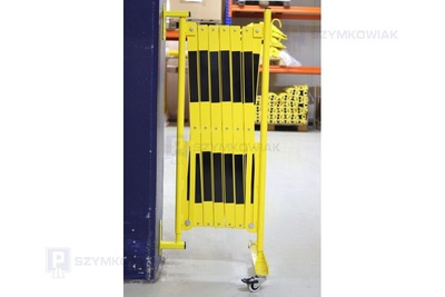 Zapora nożycowa z mocowaniem do ściany