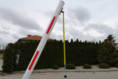 Szlaban ręczny z ramieniem 4 m