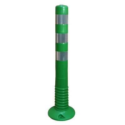 Słupek elastyczny Zielono-Biały