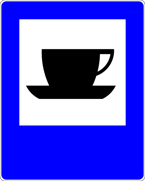 Znak D-27 - bufet lub kawiarnia