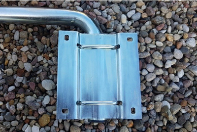 Regulowany maszt montażowy lustra drogowego PMMA