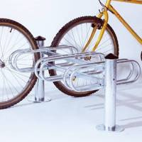Stojak rowerowy dwustronny DECOR - 6 miejsc