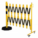 Zapora nożycowa ze słupkiem przestawnym