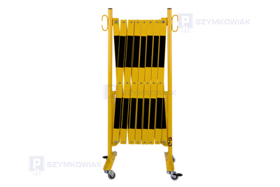 Zapora nożycowa na kółkach