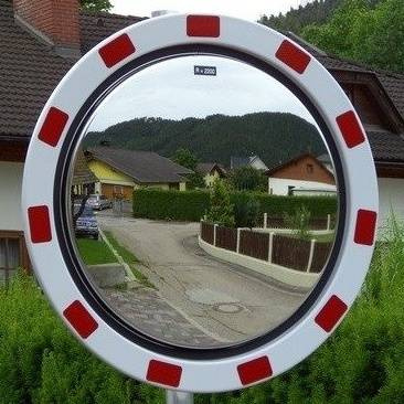 Lustro drogowe ze stali nierdzewnej