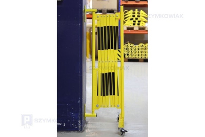 Zapora nożycowa z mocowaniem do ściany