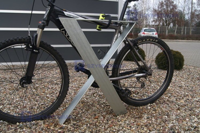 Stojak rowerowy Klepsydra - 2 miejsca