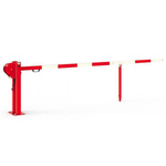 Szlaban ręczny z ramieniem regulowanym od 3-4 m