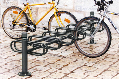 Stojak rowerowy dwustronny DECOR - 12 miejsc