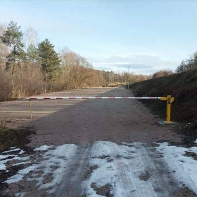 Szlaban ręczny z ramieniem 6 m