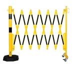 Zapora nożycowa ze słupkiem przestawnym