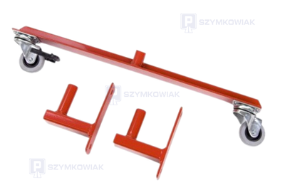 Zapora nożycowa z mocowaniem do ściany