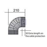 Próg kablowy OFFICE lewy/prawy