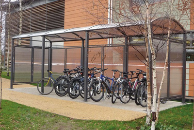 Wiata rowerowa II - 5 m