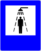 Znak D-26d - natrysk