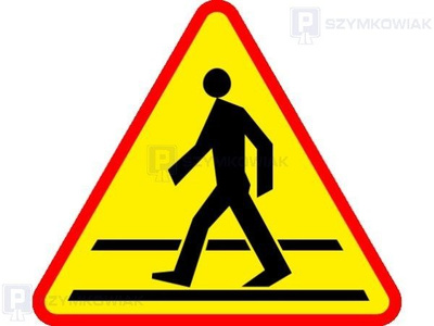 Znak A-16 - przejście dla pieszych