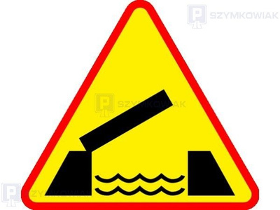 Znak A-13 - ruchomy most