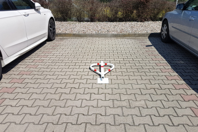 Blokada Motyl 65 cm na zamek (OF)