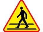 Znak A-16 - przejście dla pieszych