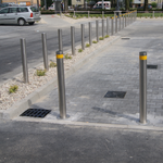 Słupek Silver - do przykręcenia; rura 101,6 mm 