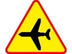 Znak A-26 - lotnisko