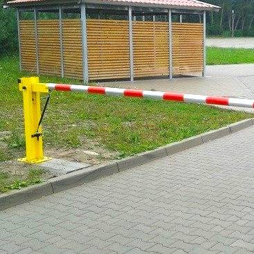 Szlaban ręczny z ramieniem 3 m