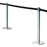 Słupek taśmowy inox