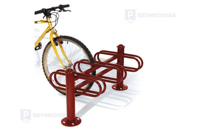 Stojak rowerowy dwustronny DECOR - 6 miejsc