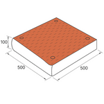 Element skrajny azylu segmentowego ADR