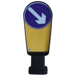 Elastyczny słupek przeszkodowy