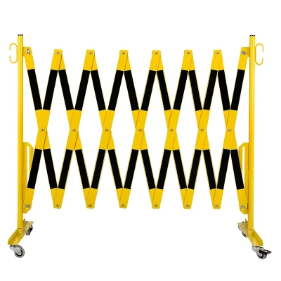 Zapora nożycowa na kółkach