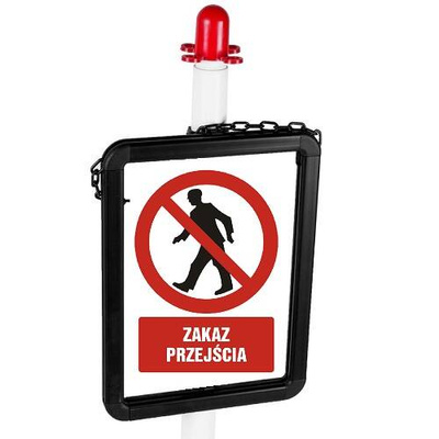 Uchwyt do tabliczki informacyjnej