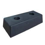 Odbój gumowy duży 500x250x100 mm