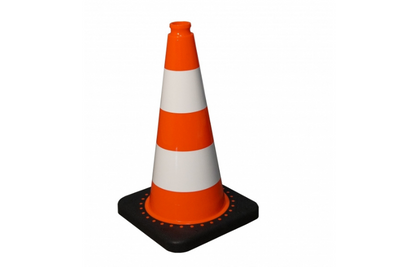 Pachołek drogowy 50 cm PVC/REC, ESTETYCZNY