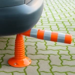 Słupek elastyczny CR-B 100 cm