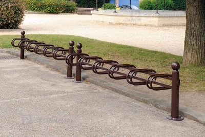 Stojak rowerowy jednostronny DECOR - 6 miejsc