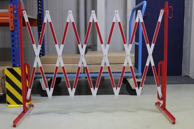 Zapora nożycowa rozkładana 360 cm