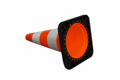 Pachołek drogowy 50 cm PVC/REC, ESTETYCZNY