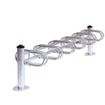 Stojak rowerowy jednostronny DECOR - 6 miejsc