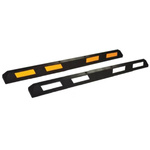 Separator parkingowy - D; taśma biała