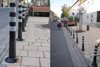 Słupek elastyczny CZ-B