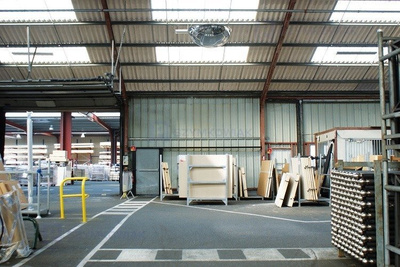 Lustro sufitowe - półkula