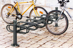 Stojak rowerowy dwustronny DECOR - 12 miejsc