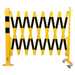 Zapora nożycowa ze słupkiem stałym